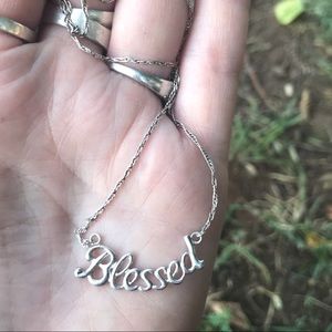 Sterling 925 silver blessed necklace